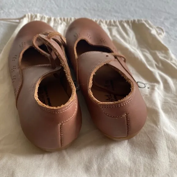 Adelisa &amp; Co. Sol Mary Janes Children’s Leather Shoes